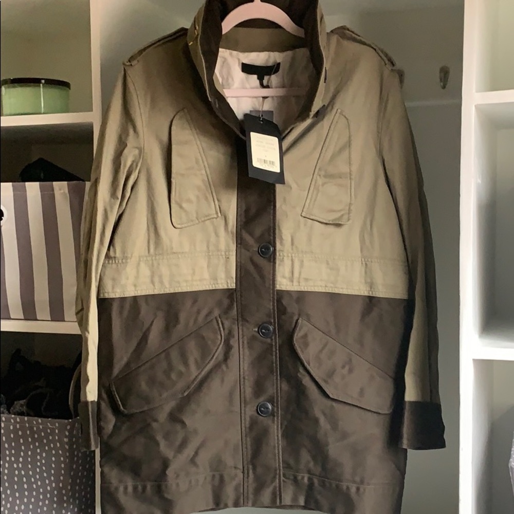 LAST ONE Rag & Bone Kinsley Cocoon Coat - Picture 6 of 8